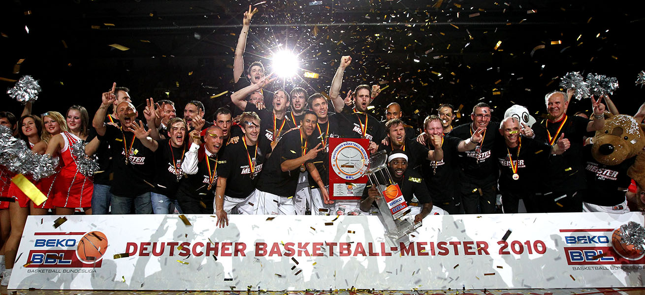 Brose Baskets Deutscher Basketball Meister 2010